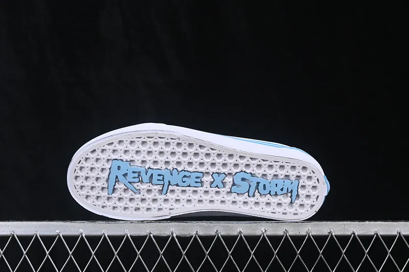 All categories Vans Vans series Vans Low Vans low-top Revenge x Storm Old Skool lightning joint low-top casual sneakers lake blue